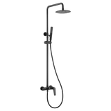 Set Shower Single-Handle Delos Matte Black | IMEX - Shower Set