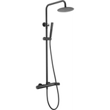 Set Shower Single-Handle Denmark Matte Black | IMEX - Shower Set
