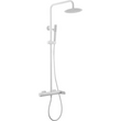 Set Shower Single-Handle Denmark Matte White | IMEX - Shower Set
