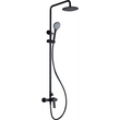 Set Shower Single-Handle Lúxor Matte Black | IMEX - Shower Set