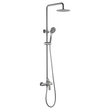 Set Shower Single-Handle Ural Brushed Nickel | IMEX - Shower Set