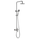 Set Shower Single-Handle Ural Brushed Nickel | IMEX - Shower Set
