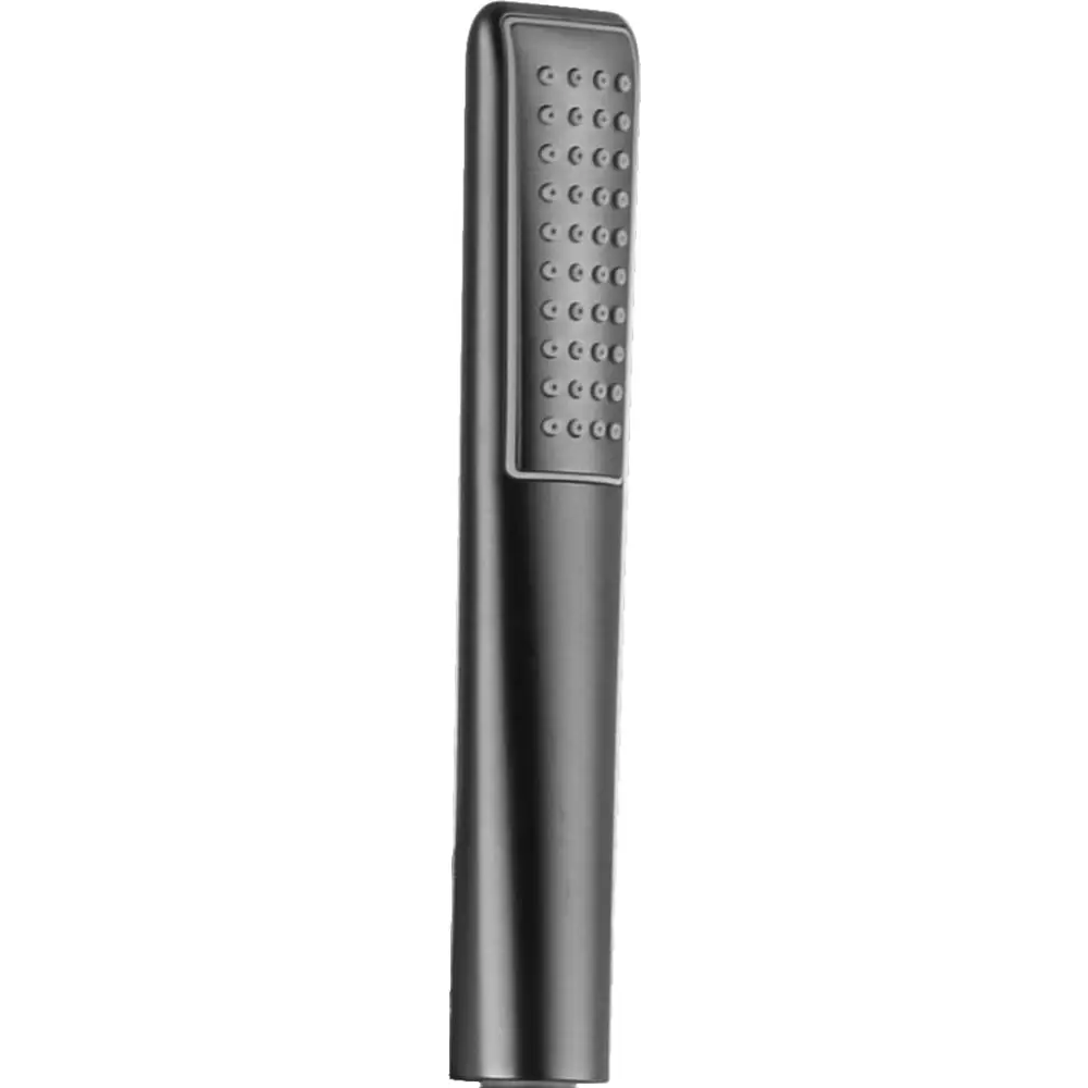 Mango De Ducha Génova Negro Gun Metal - Shower Set