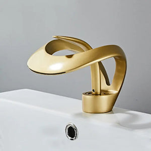 Single Handle 1 Hole Water Fall Overflow Faucet - Faucets