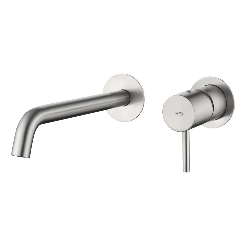 Single-Handle Basin Concealed Monza Brushed Nickel | IMEX - Faucet