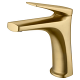 Single-Handle Basin Delos Brushed Gold | IMEX - Faucet