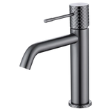 Single-Handle Basin Genoa Black Gun Metal | IMEX - Faucet
