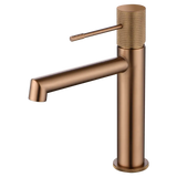 Single-Handle Basin Line Brushed Rose Gold | IMEX - Faucet