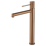 Single-Handle Basin Line Brushed Rose Gold | IMEX - Faucet