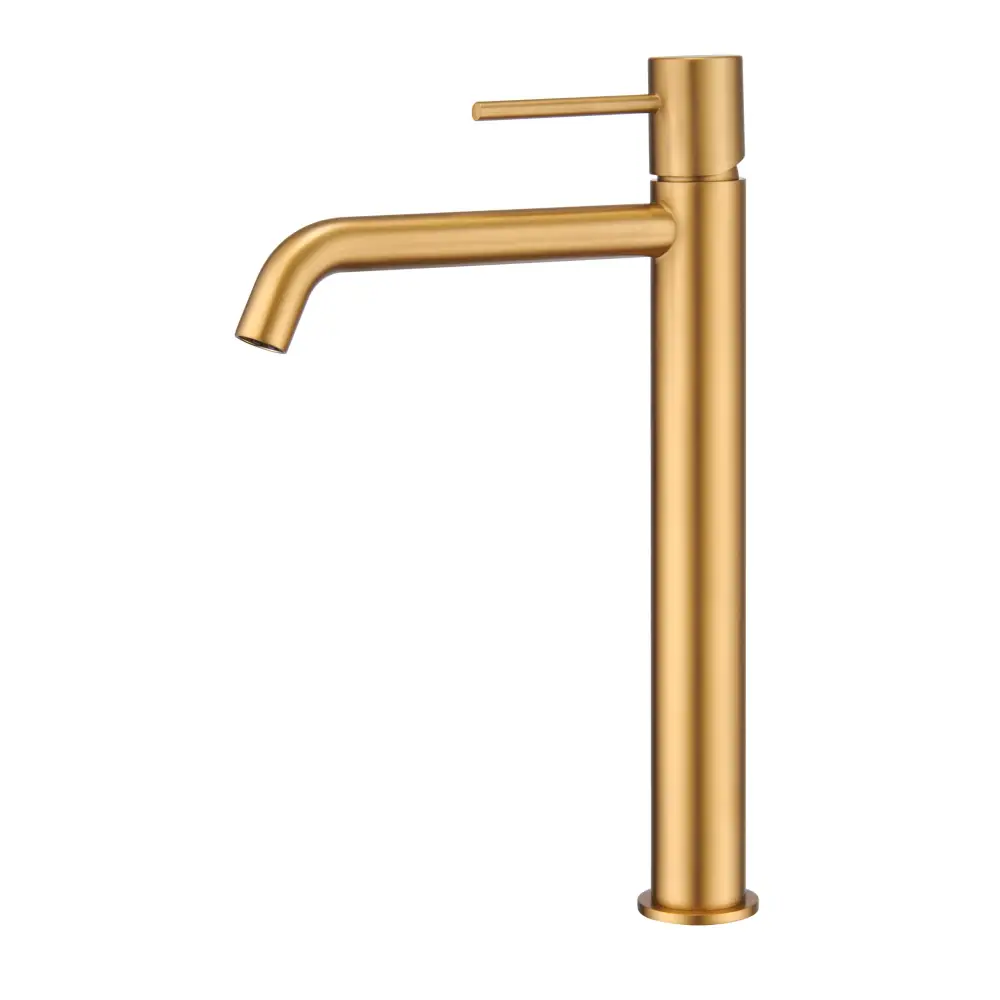 Single-Handle Basin Monza Brushed Gold | IMEX - Faucet