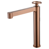 Single-Handle Basin Olimpo Brushed Rose Gold | IMEX - Faucet