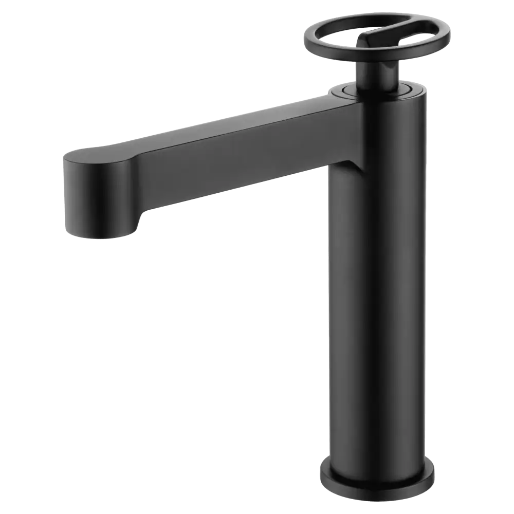 Single-Handle Basin Olimpo Matte Black | IMEX - Faucet