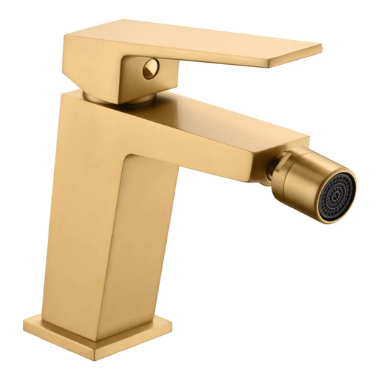 Single-Handle Bidet Art Brushed Gold | IMEX - Bidet