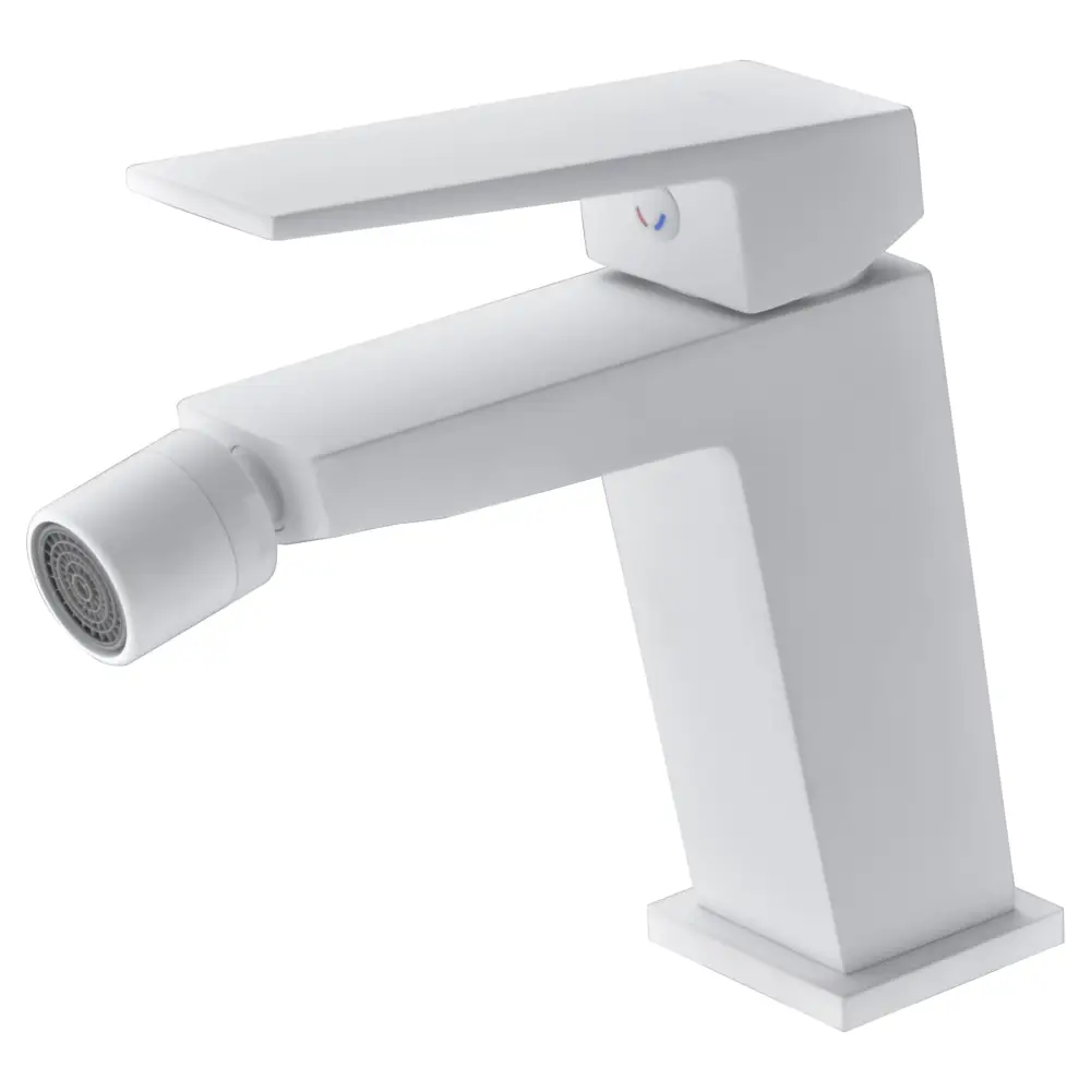Single-Handle Bidet Art Matte White | IMEX - Bidet