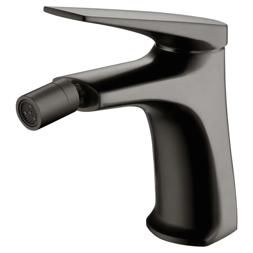 Single-Handle Bidet Delos Black Gun Metal | IMEX - Bidet