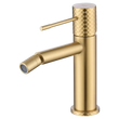 Single-Handle Bidet Genoa Brushed Gold | IMEX - Bidet