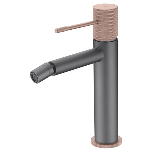 Single-Handle Bidet Line Gris Champagne | IMEX - Bidet