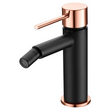 Single-Handle Bidet Milos Black Rose Gold | IMEX - Bidet