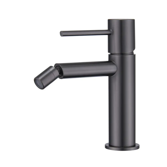 Single-Handle Bidet Monza Black Gun Metal | IMEX - Bidet