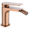 Single-Handle Bidet Naples Brushed Rose Gold | IMEX - Bidet