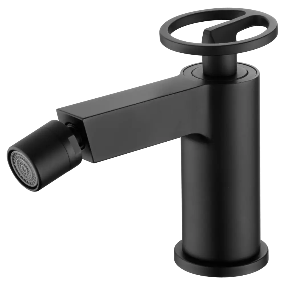 Single-Handle Bidet Olimpo Matte Black | IMEX - Bidet