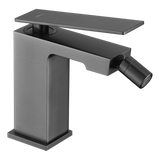 Single-Handle Bidet Pisa Black Gun Metal | IMEX - Bidet