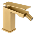 Single-Handle Bidet Pisa Brushed Gold | IMEX - Bidet