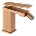 Single-Handle Bidet Pisa Brushed Rose Gold | IMEX - Bidet