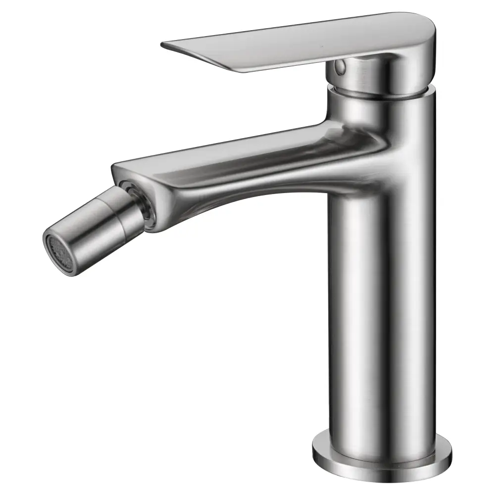 Single-Handle Bidet Ural Brushed Nickel | IMEX - Bidet