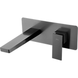 Single-Handle Concealed Basin Pisa Black Gun Metal | IMEX - Faucet