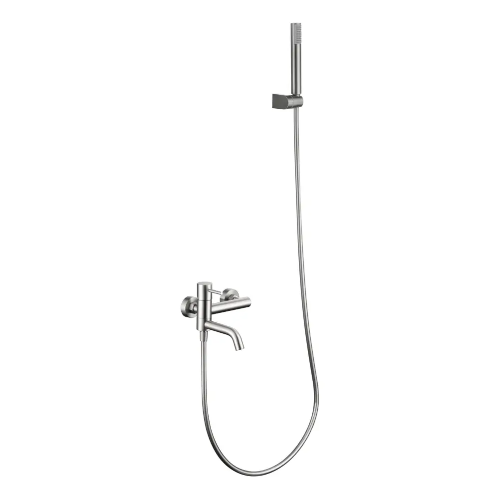 Single-Handle Kit Bath/Shower Monza Brushed Nickel | IMEX - Shower Set