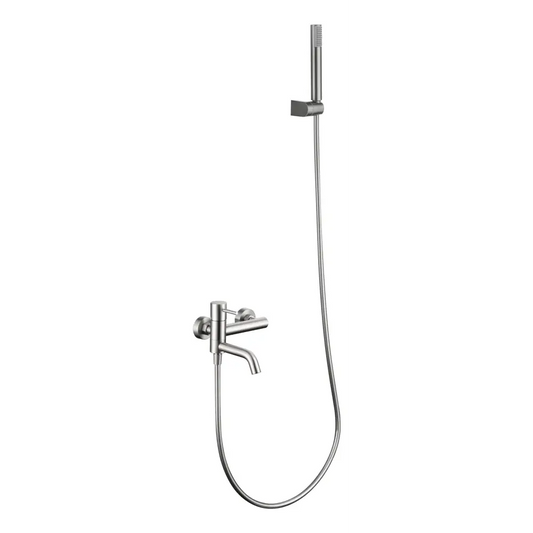 Single-Handle Kit Bath/Shower Monza Brushed Nickel | IMEX - Shower Set