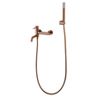 Single-Handle Kit Bath/Shower Monza Brushed Rose Gold | IMEX - Shower Set