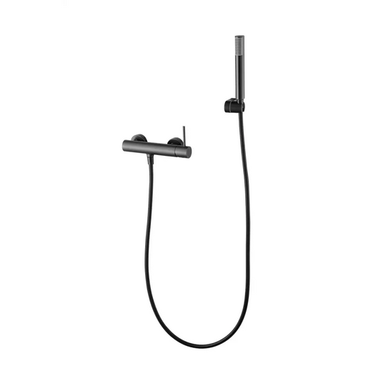 Single-Handle Kit Shower Monza Black Gun Metal | IMEX - Shower Set