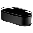 Soap Rack Frontal Anga Matte Black | IMEX - Bathroom Accessory