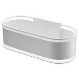 Soap Rack Frontal Anga Matte White | IMEX - Bathroom Accessory