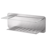 Jabonera Frontal Bethari Níquel Cepillado - Bathroom Accessory