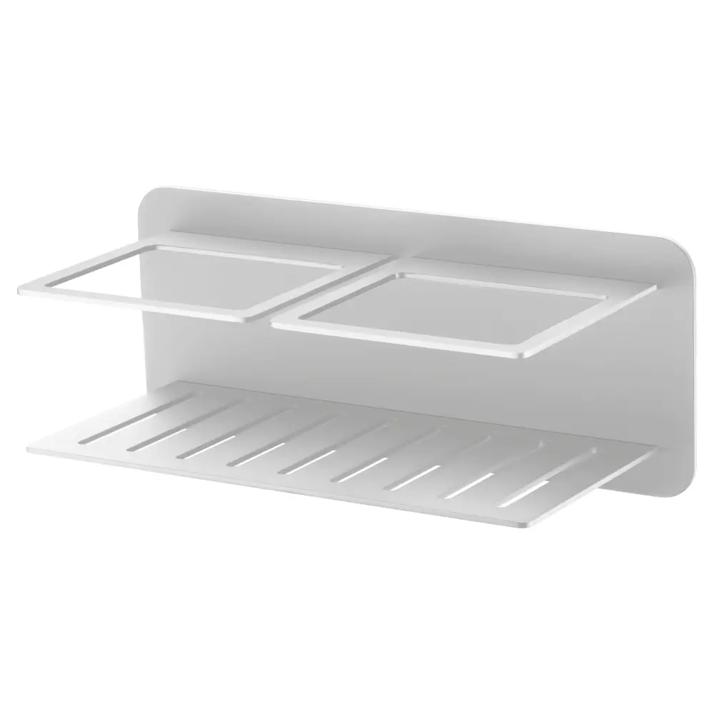 Soap Rack frontal Iman Matte White | IMEX - Bathroom Accessory