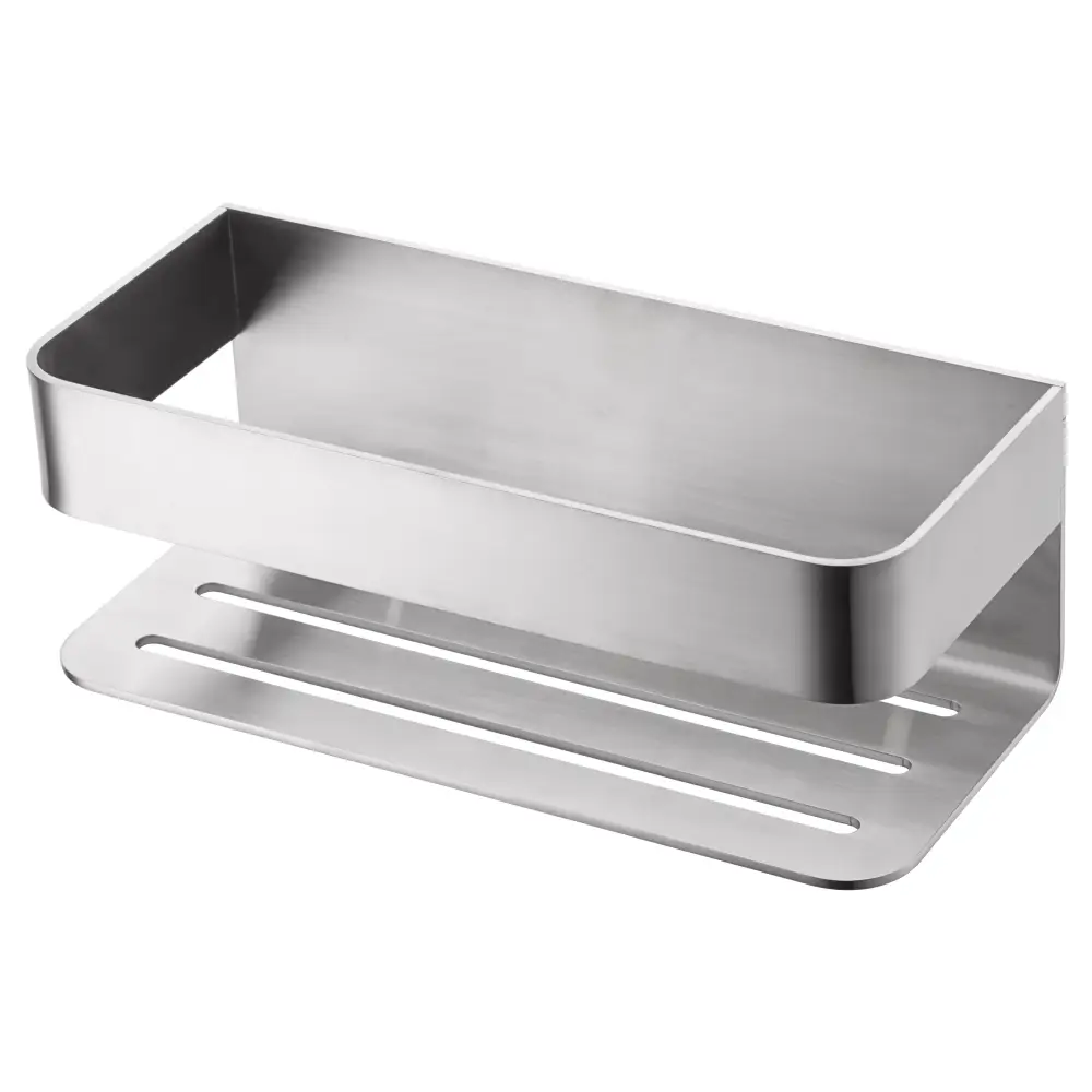 Jabonera Frontal Mayura Níquel Cepillado - Bathroom Accessory