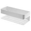 Soap Rack Frontal Mayura Matte White | IMEX - Bathroom Accessory
