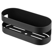 Soap Rack Frontal Nirmala Matte Black | IMEX - Bathroom Accessory