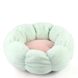 Soft And Comfortable Shaped Faux Fur Bed Flowers For Pet - pet bed