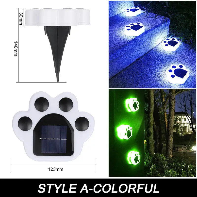 Solar Led Outdoor Waterproof Solar Animals Path Lamp - Style-A-Colorful / 1pc - Wall Lamp