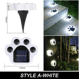 Solar Led Outdoor Waterproof Solar Animals Path Lamp - Style-A-White / 1pc - Wall Lamp