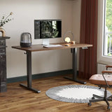 Solid Wood Standing Desk - 48’’ x 24’’ / Black Walnut - Desk