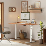 Solid Wood Standing Desk - 48’’ x 24’’ / Light Rustic - Desk