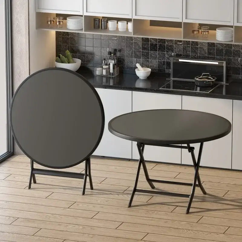 Square Round Square Round Folding Outdoor Tempered Glass Table – Orniture™
