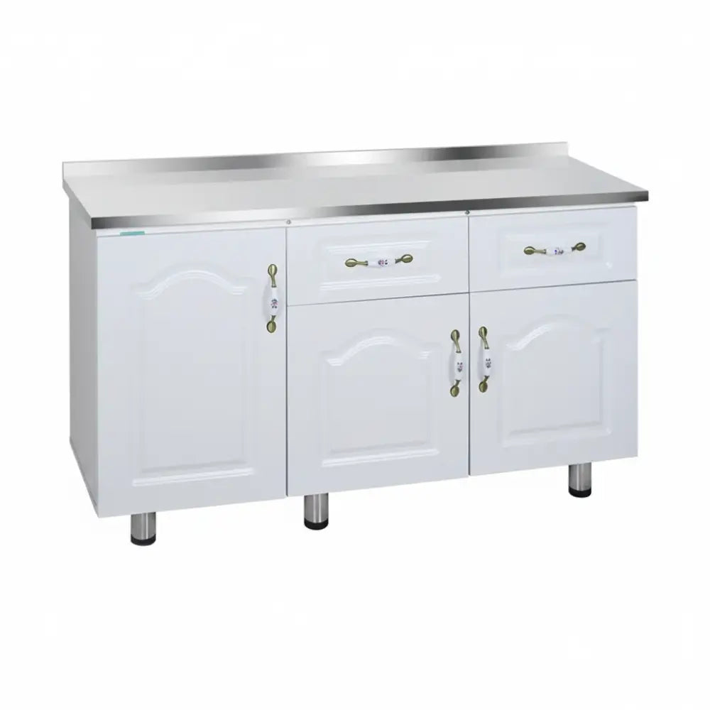 Simple Stainless Steel Wall Kitchen Cabinet - 120cm double pumping - Kitchen cabinets
