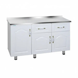 Simple Stainless Steel Wall Kitchen Cabinet - 120cm double pumping - Kitchen cabinets