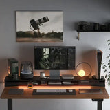 Standing Desk with Electric Height Adjustment and Floating